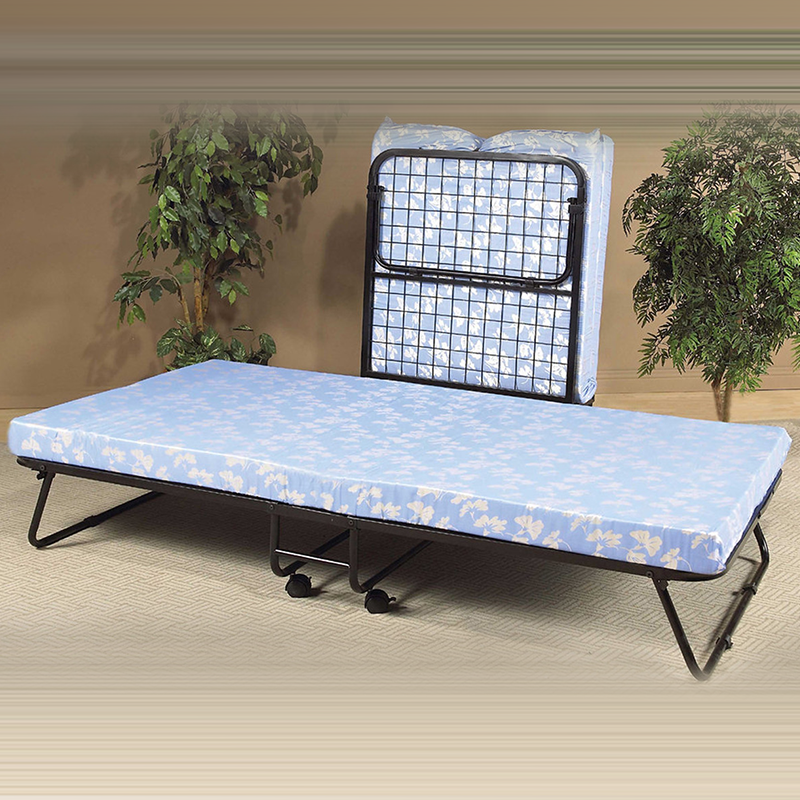 39" Rollaway Folding Bed With 3" Thick Foam Mattress