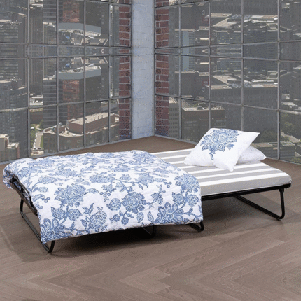 39" Steel Support Rollaway Bed with 3.5" Mattress