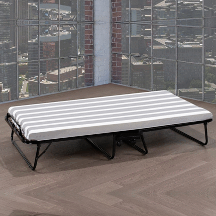 39" Steel Support Rollaway Bed with 3.5" Mattress