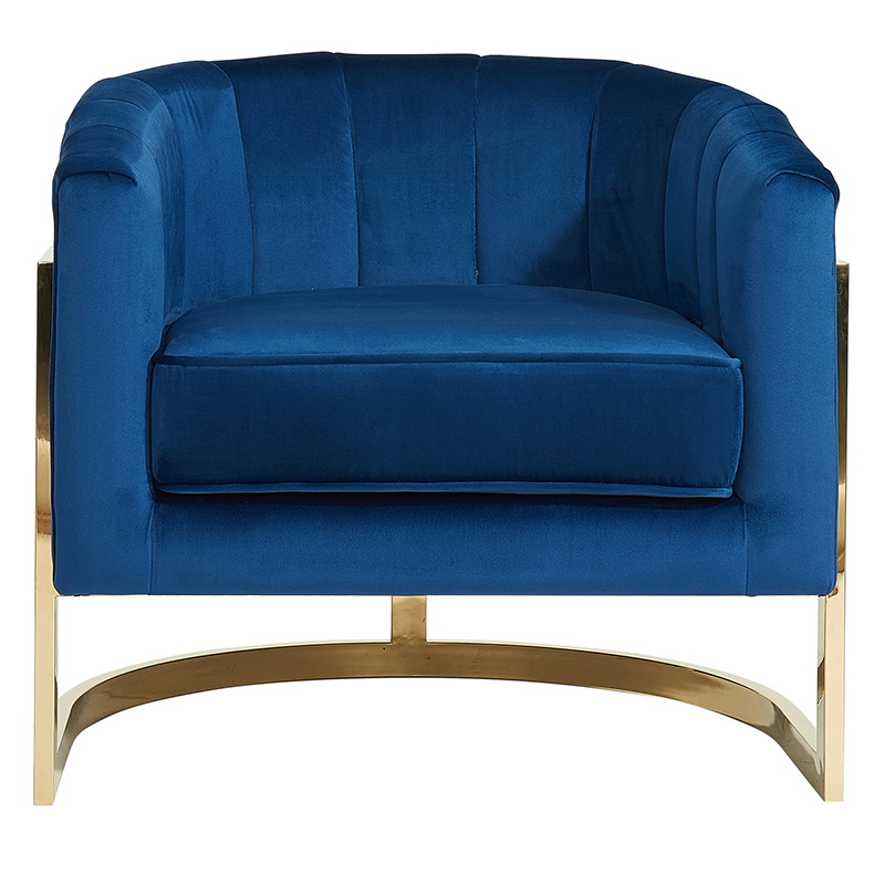 Accent Bucket Chair in Royal Blue