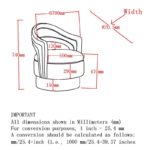 Accent Chair Black & Gold