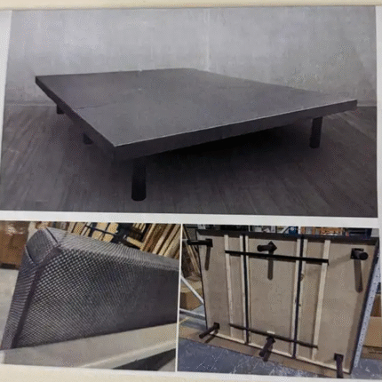 Canadian Made Very Strong Platform Base Get Rid of Box all Sizes