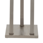 Chromatica, Coat Rack In Brushed Nickel