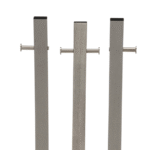Chromatica, Coat Rack In Brushed Nickel