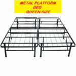 Heavy Duty Platform Metal Bed Frame/Mattress Foundation Queen