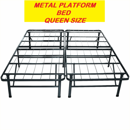 Heavy Duty Platform Metal Bed Frame/Mattress Foundation Queen