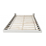 Modern Blue Velvet Queen Size Platform Bed