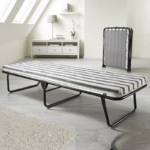 The Lightweight Porttable Folding Bed with Breathable Airflow Fibre Mattress on Special Made in UK