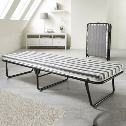 The Lightweight Porttable Folding Bed with Breathable Airflow Fibre Mattress on Special Made in UK