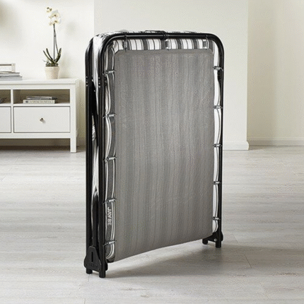 The Lightweight Porttable Folding Bed with Breathable Airflow Fibre Mattress on Special Made in UK