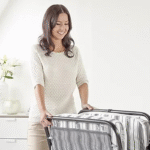 The Lightweight Porttable Folding Bed with Breathable Airflow Fibre Mattress on Special Made in UK