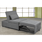 Transformable Ottoman/Chair/Bed with Free Pillow Small Space Solution