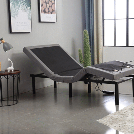 Wireless Electric Adjustable Bed with Massage Modes Dual USB Ports